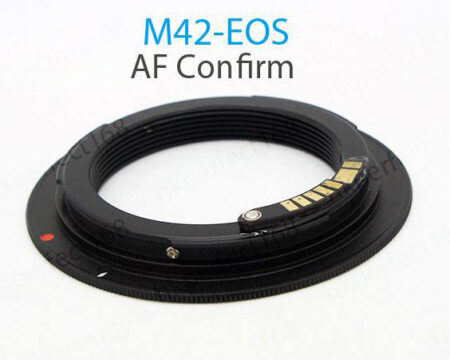 M42 to Canon EOS 5D, 40D, 500D with focus confirmation