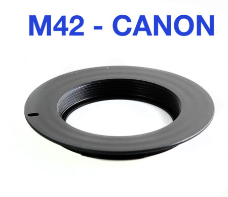 m42 to Canon adapter plain chipless