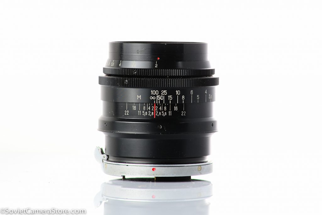Objectif Photo KMZ Jupiter-9 85mm F/2 - Monture Contax/Kiev - Occasion Acceptable