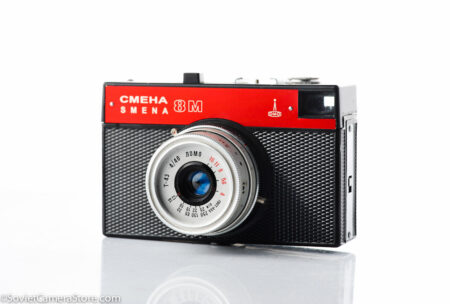 🇺🇦 LOMO SMENA-8m lomography 35mm film camera, RED!