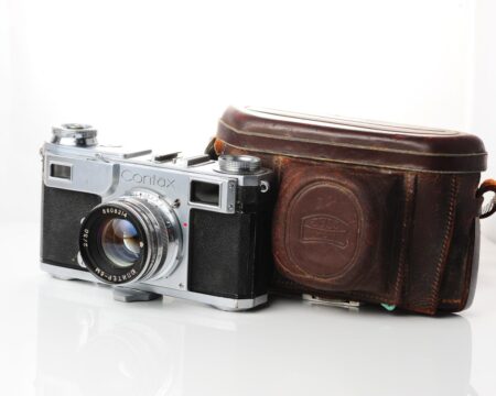 🇺🇦 Contax II german rangefinder camera with Jupiter-8m 50mm f/2.0 lens