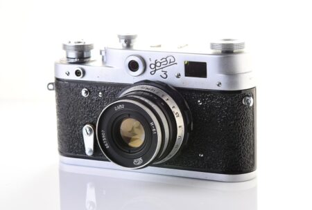 🇺🇦 Excellent FED-3 "hunchback" soviet rangefinder film camera