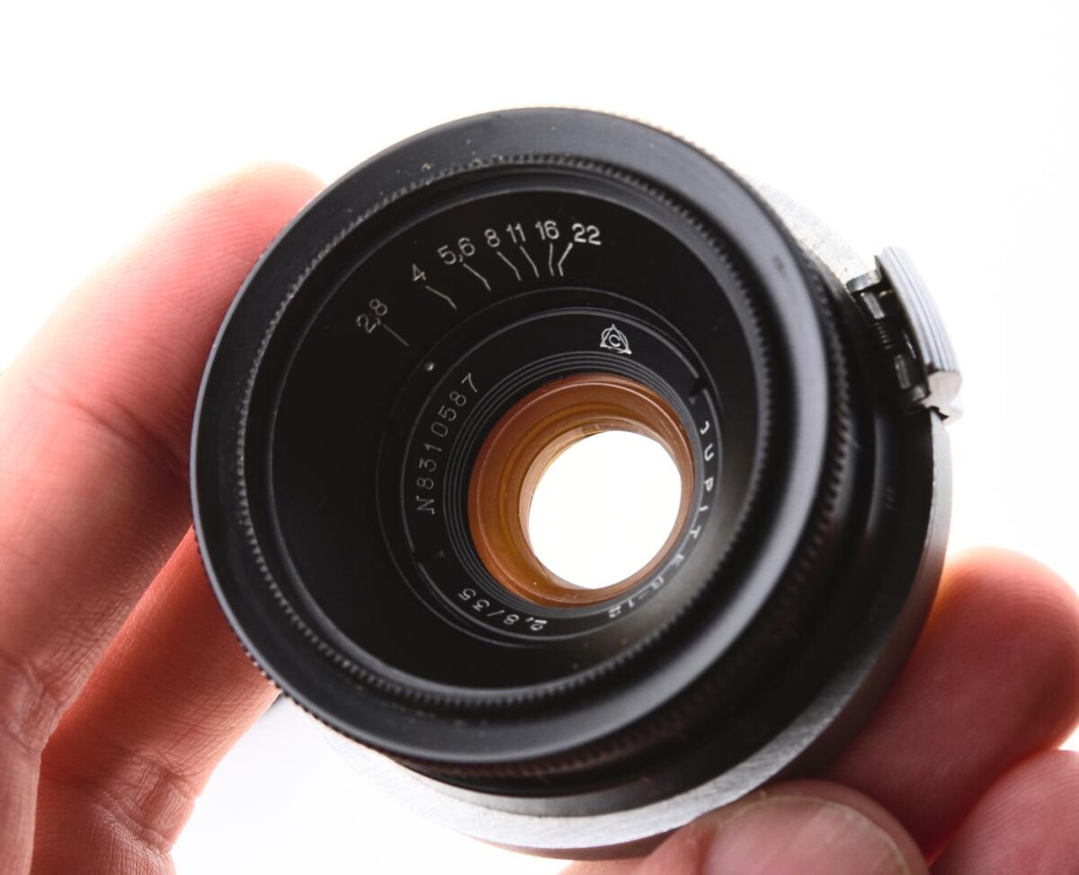 訳アリ シルバー Jupiter-12 35mm f2.8 コンタックスrf 訳アリ