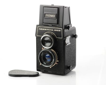 🇺🇦 Lubitel-166B (Любитель 166В) - medium format TLR camera, s/n 81430519