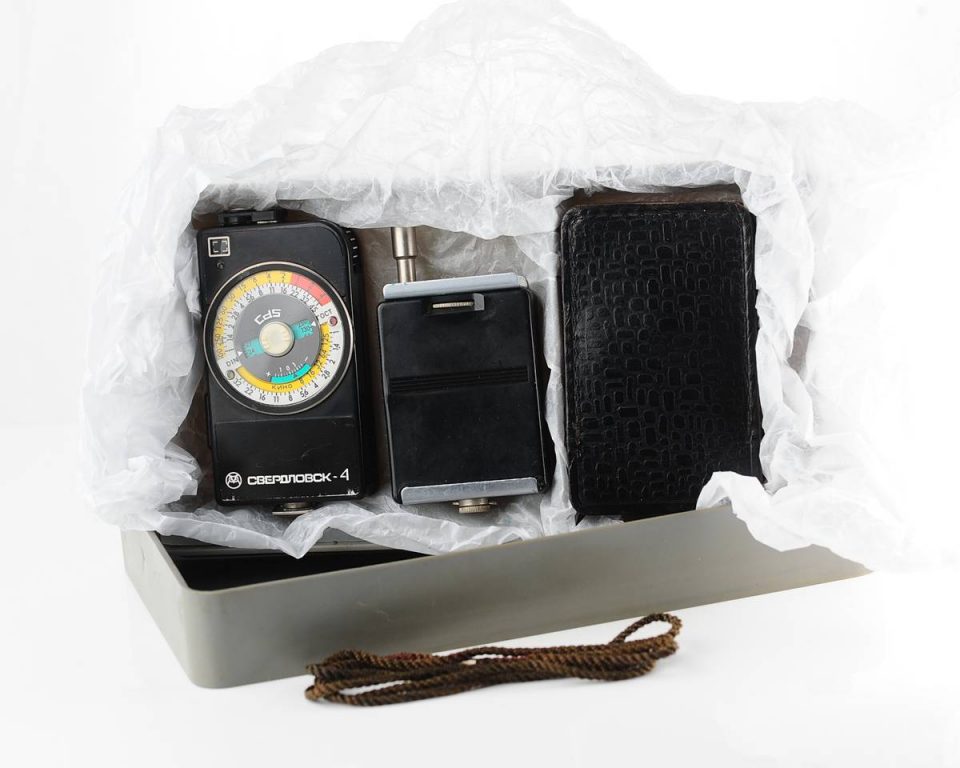 🇺🇦 Sverdlovsk-4 - accurate photographic lightmeter, boxed set