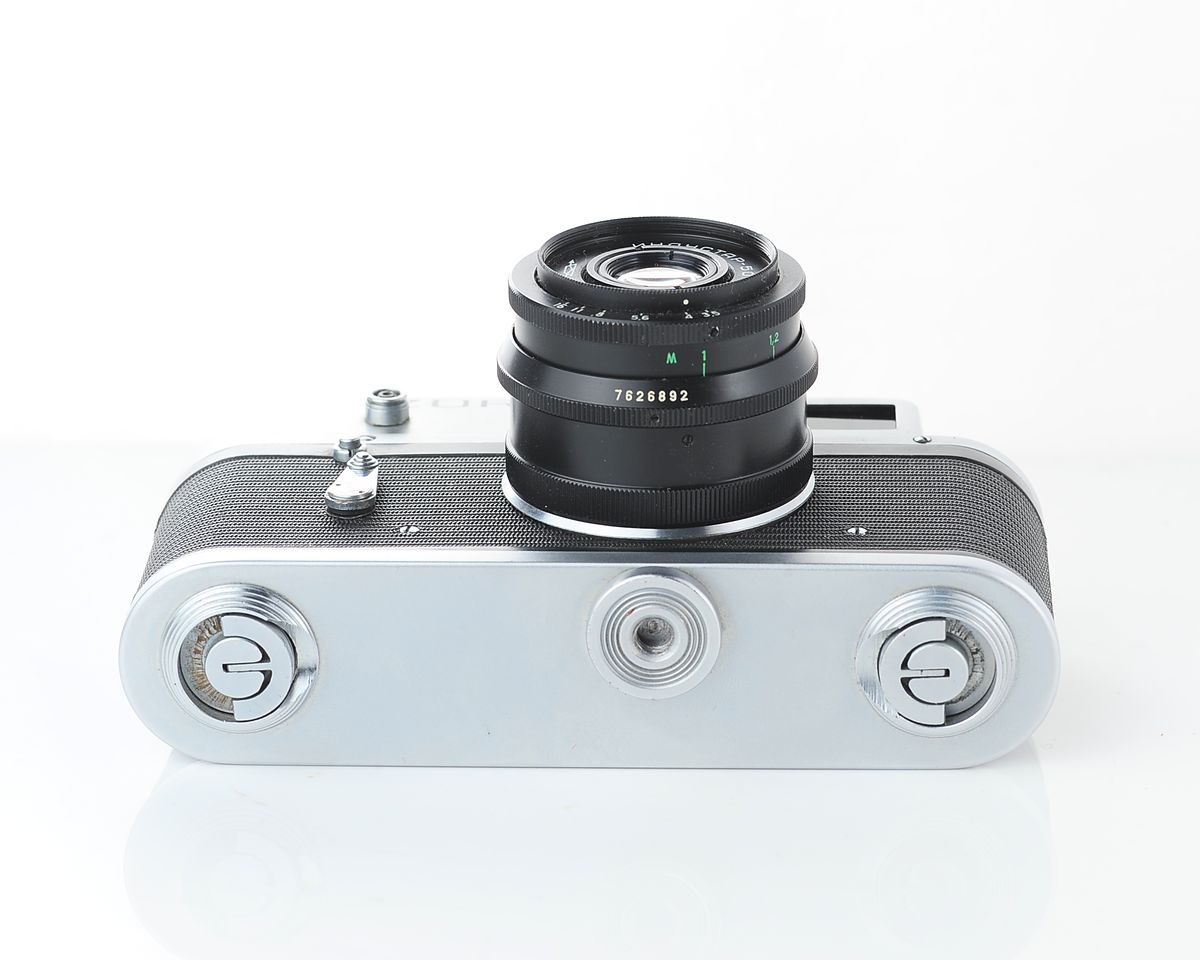 Vintage Industar-50 50mm F/3.5 Prime Lens – M39 Mount For Leica, Zorki, FED (Silver, KMZ)