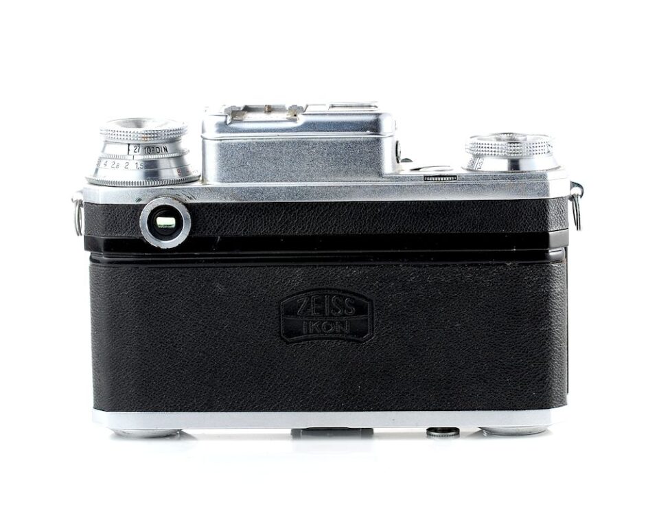 🇺🇦 Early Contax III rangefinder camera with collapsible Carl Zeiss Jena Sonnar 2/50 - from 1940! - Image 3