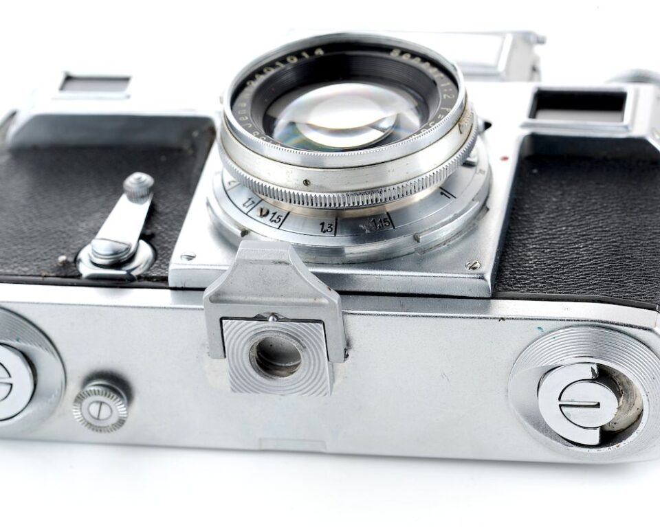 🇺🇦 Early Contax III rangefinder camera with collapsible Carl Zeiss Jena Sonnar 2/50 - from 1940! - Image 6