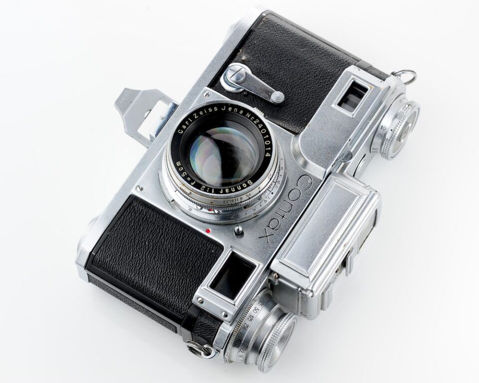 🇺🇦 Early Contax III rangefinder camera with collapsible Carl Zeiss Jena Sonnar 2/50 - from 1940! - Image 8