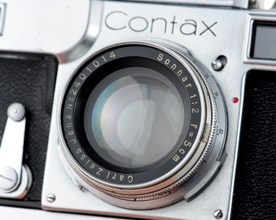 🇺🇦 Early Contax III rangefinder camera with collapsible Carl Zeiss Jena Sonnar 2/50 - from 1940! - Image 11