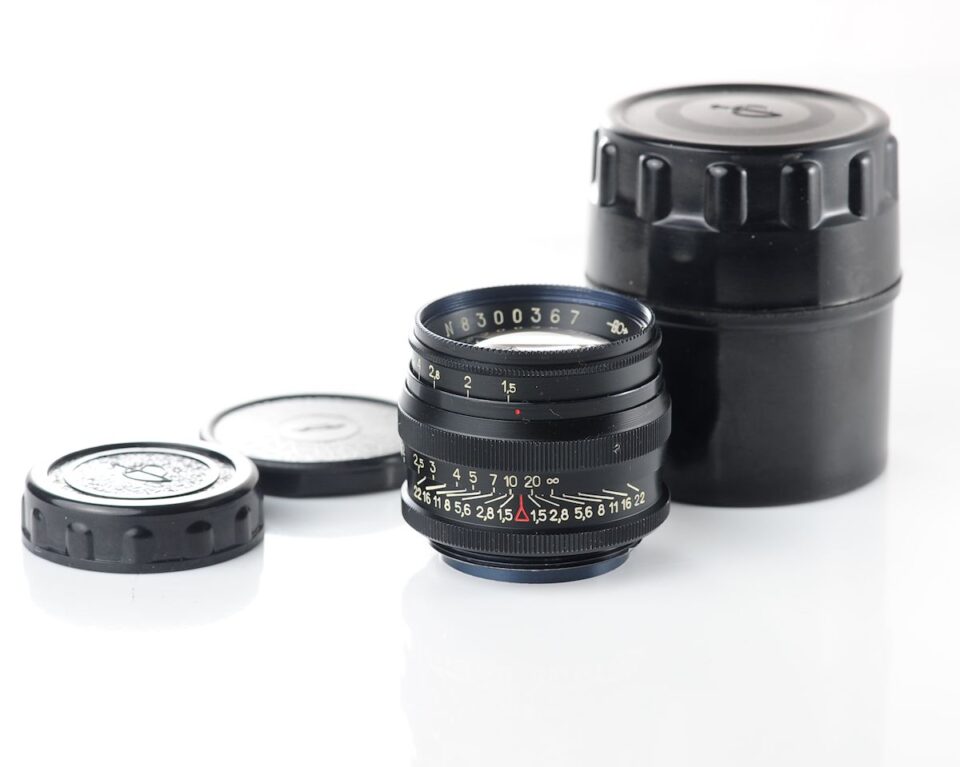 🇺🇦 RARE: Excellent JUPITER-3 50mm f/1.5, m39 LTM lens from 1983 - IN BLACK!