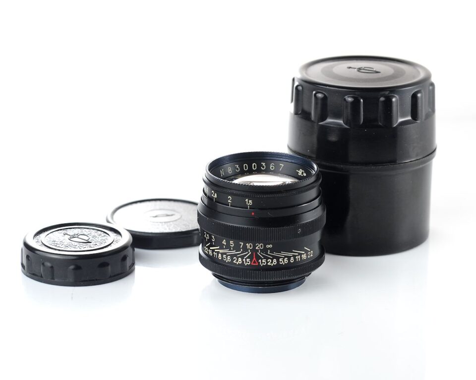 🇺🇦 RARE: Excellent JUPITER-3 50mm f/1.5, m39 LTM lens from 1983 - IN BLACK! - Image 2