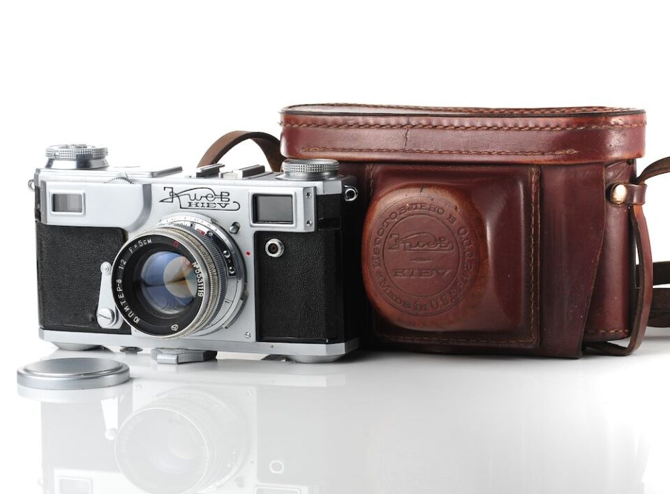 🇺🇦 RARE: Soviet Kiev-2a rangefinder 35mm film camera from 1955!