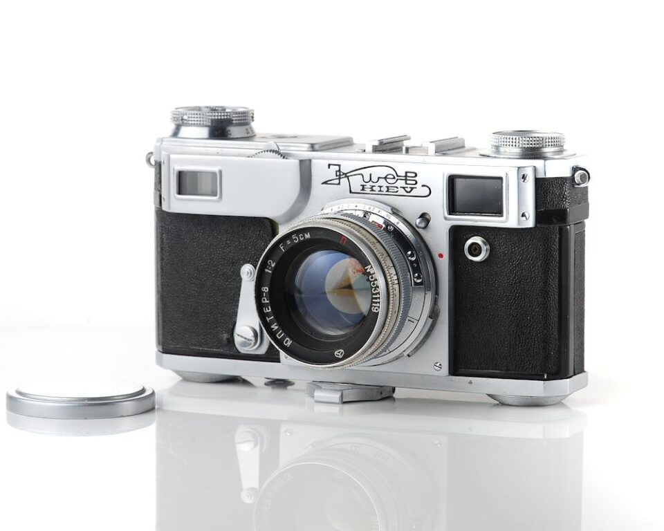 🇺🇦 RARE: Soviet Kiev-2a rangefinder 35mm film camera from 1955! - Image 2