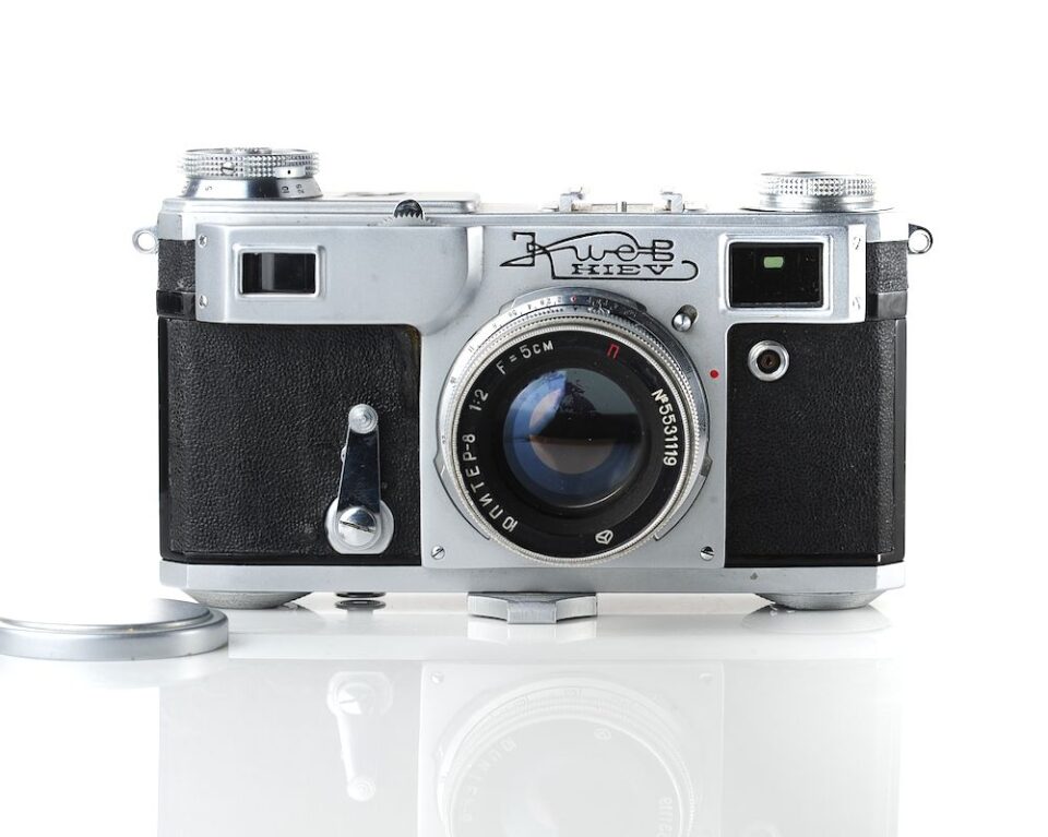 🇺🇦 RARE: Soviet Kiev-2a rangefinder 35mm film camera from 1955! - Image 3