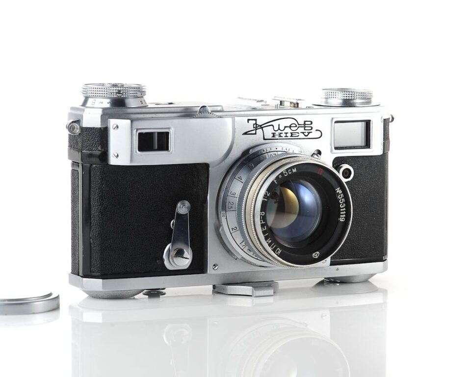 🇺🇦 RARE: Soviet Kiev-2a rangefinder 35mm film camera from 1955! - Image 4
