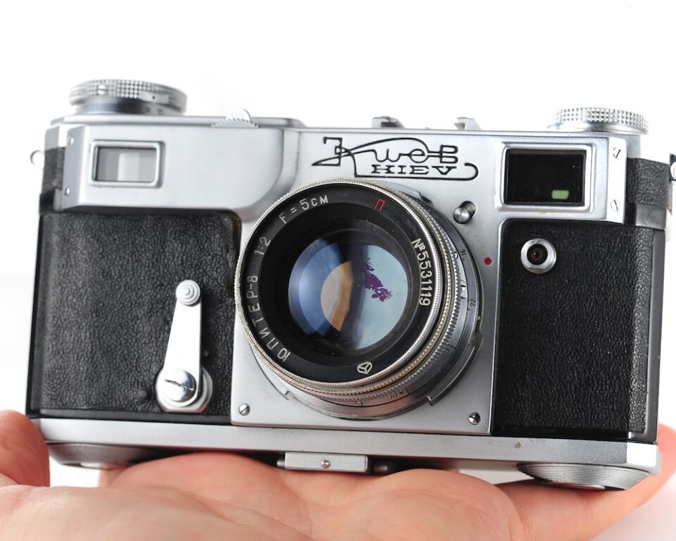 🇺🇦 RARE: Soviet Kiev-2a rangefinder 35mm film camera from 1955! - Image 16