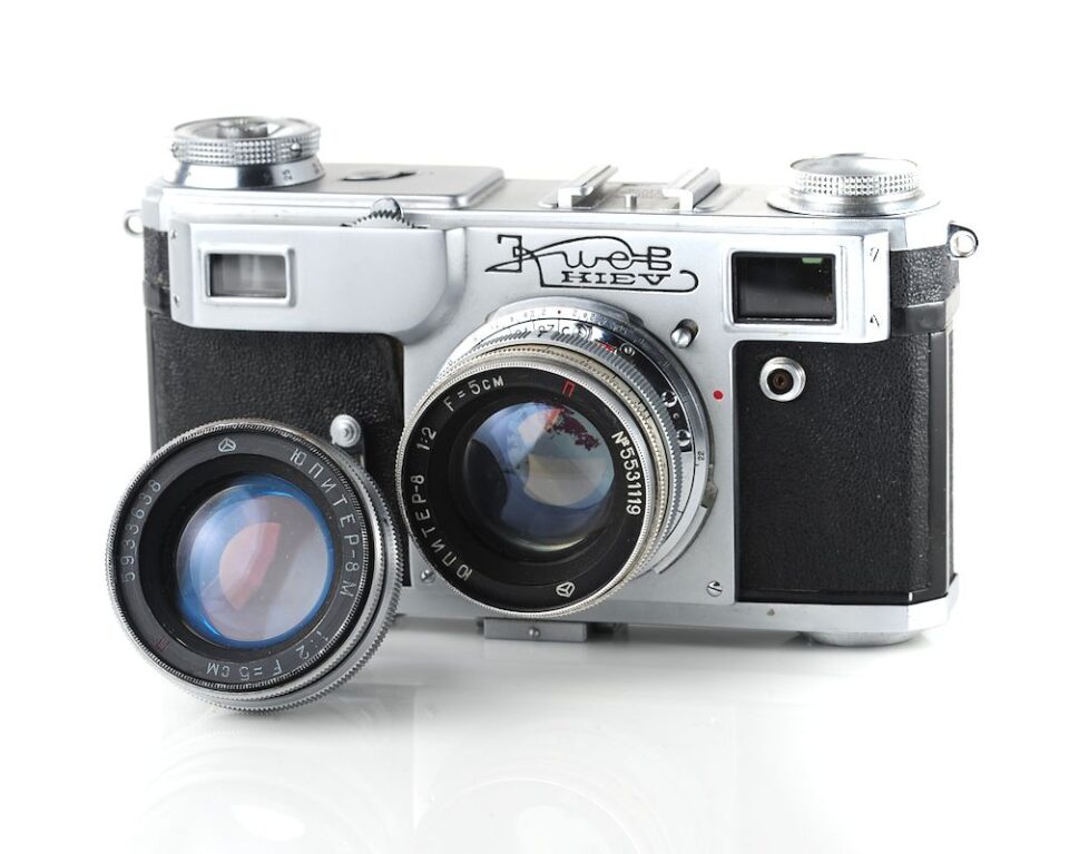 🇺🇦 RARE: Soviet Kiev-2a rangefinder 35mm film camera from 1955! - Image 11