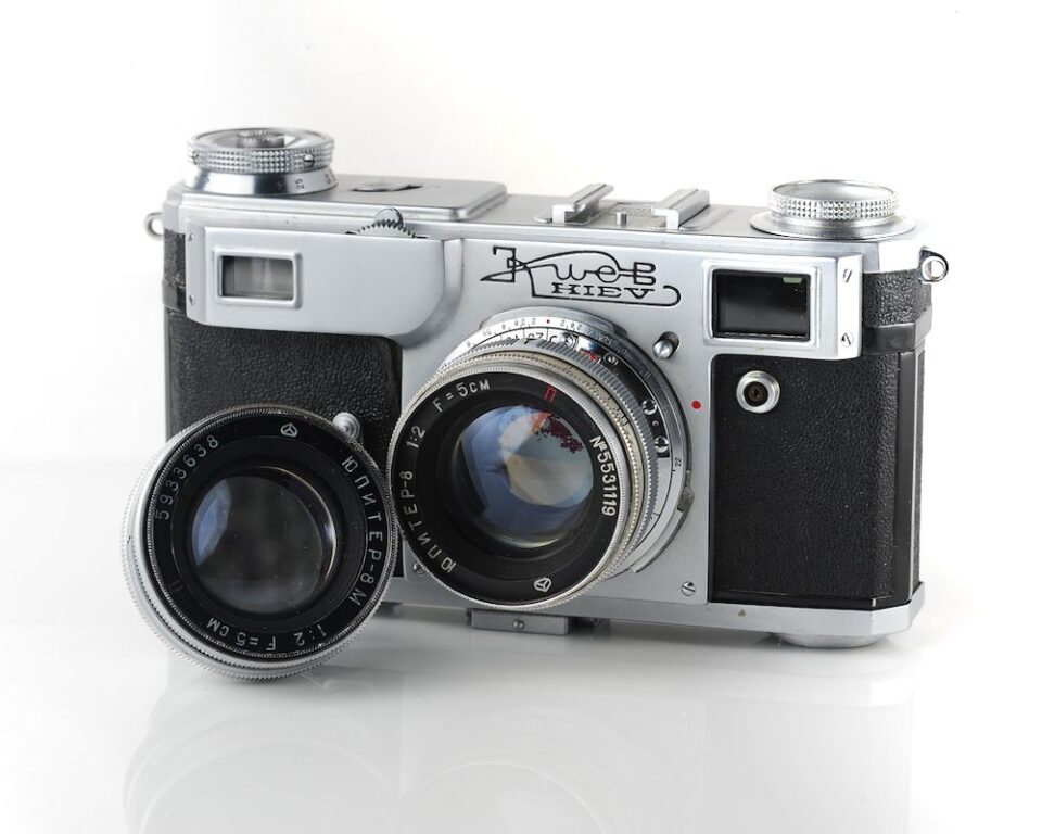 🇺🇦 RARE: Soviet Kiev-2a rangefinder 35mm film camera from 1955! - Image 10