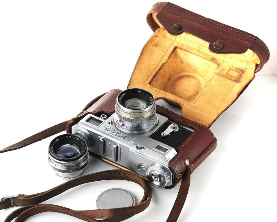 🇺🇦 RARE: Soviet Kiev-2a rangefinder 35mm film camera from 1955! - Image 8