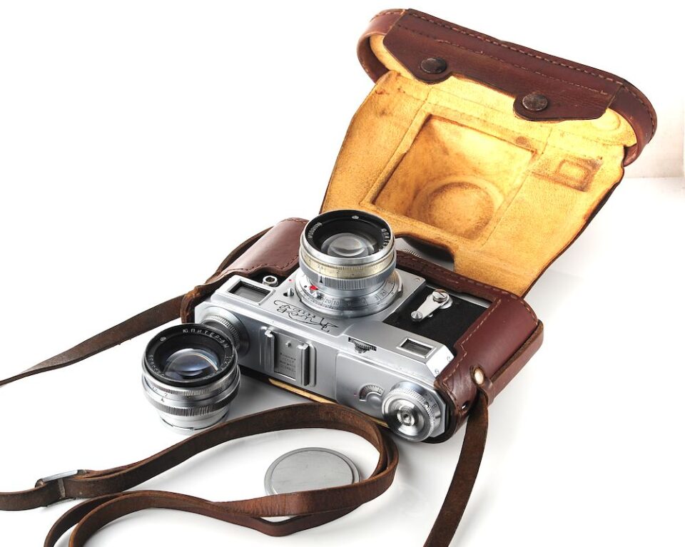 🇺🇦 RARE: Soviet Kiev-2a rangefinder 35mm film camera from 1955! - Image 7