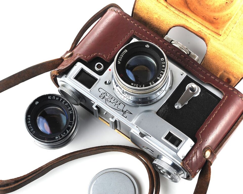 🇺🇦 RARE: Soviet Kiev-2a rangefinder 35mm film camera from 1955! - Image 6