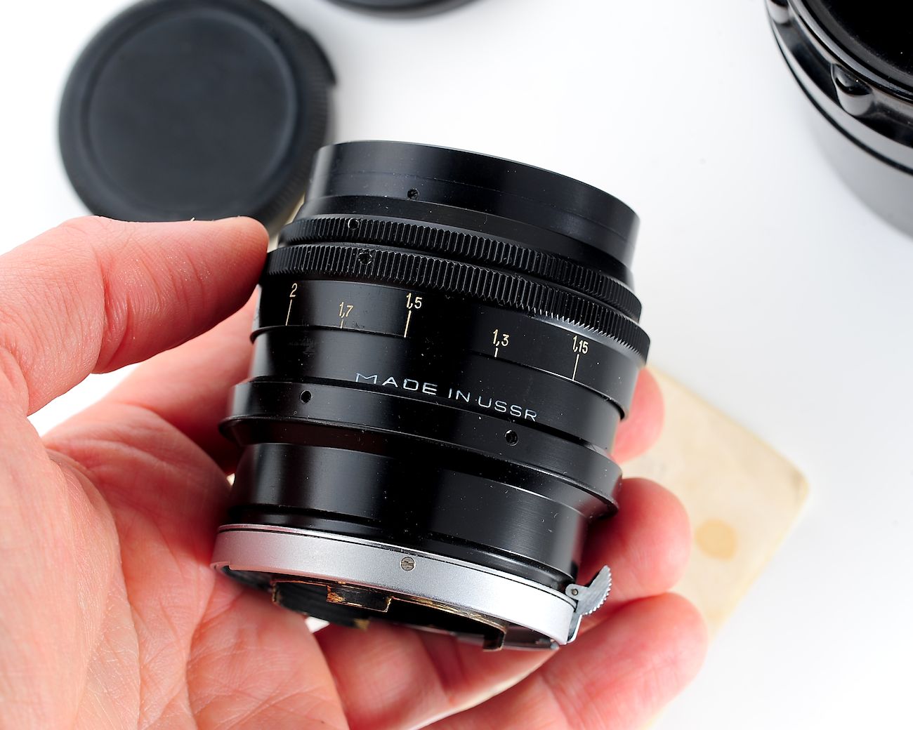 🇺🇦 Excellent soviet Jupiter-9 85mm f/2.0 lens s/n 8712971, Kiev