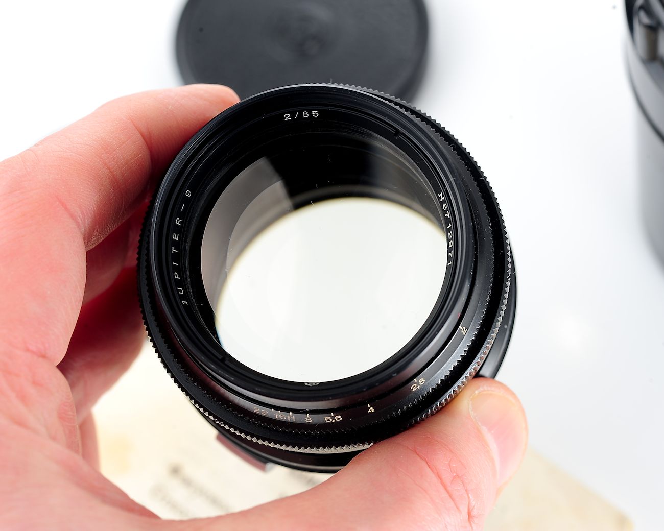 🇺🇦 Excellent soviet Jupiter-9 85mm f/2.0 lens s/n 8712971, Kiev/Contax mount - Image 8